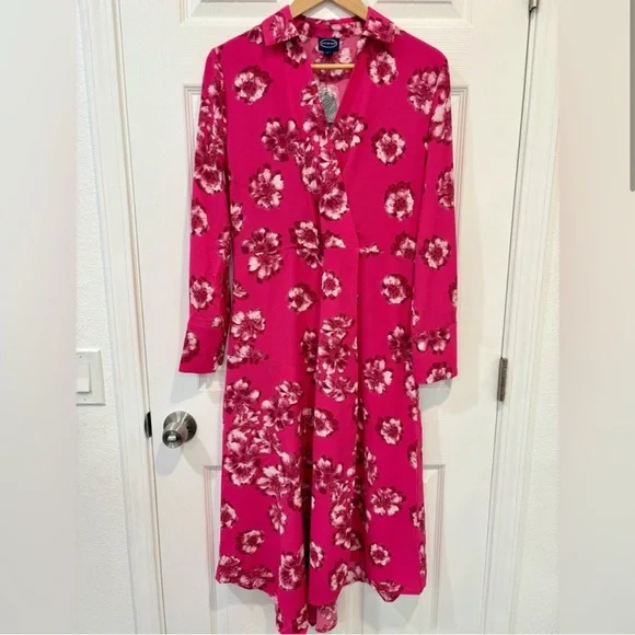 Scoop NYC Pink Long Sleeve Sundress - Picture 5 of 8